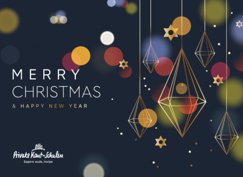 Frohe Weihnachten und ein schönes neues Jahr